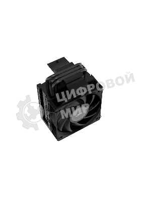 Кулер для процессора SAMA X30 (180W, 4-pin PWM, 133.5mm, 3x6mm, 1x100мм, 50.1CFM, 35.2dBA, 2600RPM, S: 1851/1700/1200/115X, AM5/AM4, черный)