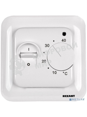 Терморегулятор Rexant механический с датчиком температуры пола 3500Вт
