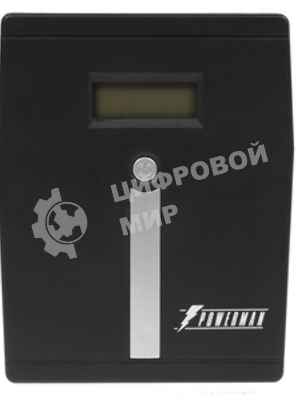 Источник бесперебойного питания Powerman Smart Sine 1500VA/1050W, 220V, Line-Interactive, LCD, Tower, Out: 4xShuko, черный*SmartSine1500