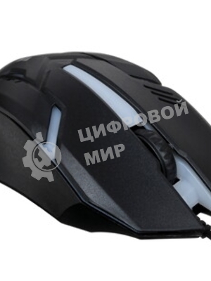 Мышь проводная Defender Hit MB-550 черный, 1600 dpi, USB, кнопки - 4