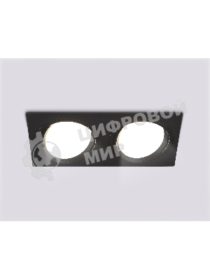 Светильник Ambrella light TN51920/2 BK черный GX53 max 12W 220*115*23