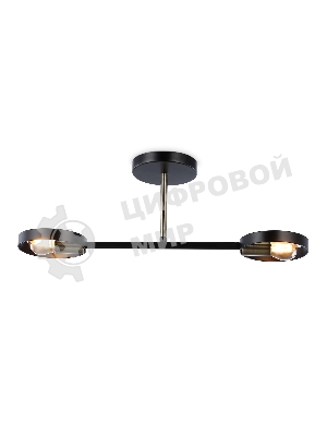 Светильник Ambrella light TR8225/2 BK/SB черный/бронза E27/2 max 40W 510*165*190