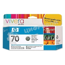 Картридж струйный HP №70 C9448A черный матовый для HP DJ Z2100/Z3100 (130мл)