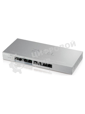 Коммутатор Zyxel GS1200-8HP V2 8 Port Gigabit PoE+ webmanaged Switch, 4x PoE, 60 Watt