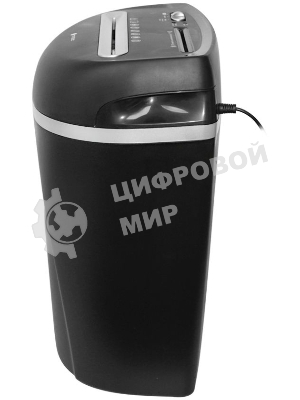 Шредер ГЕЛЕОС Уничтожитель документов УП23-4 DIN P-4 (4 ур-нь секр.), фрагмент 3,9х35мм, 14-16 лист (70г/м2), CD/пл.карты/скрепки/скобы, 23 л.