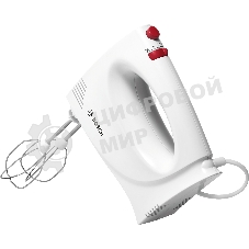Миксер Bosch MFQP1000 белый/красный, ручной, 300 Вт, 2 скорости