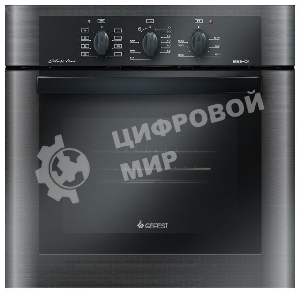 Духовой шкаф независимый электрический Gefest ЭДВ ДА 622-01, встраиваемый