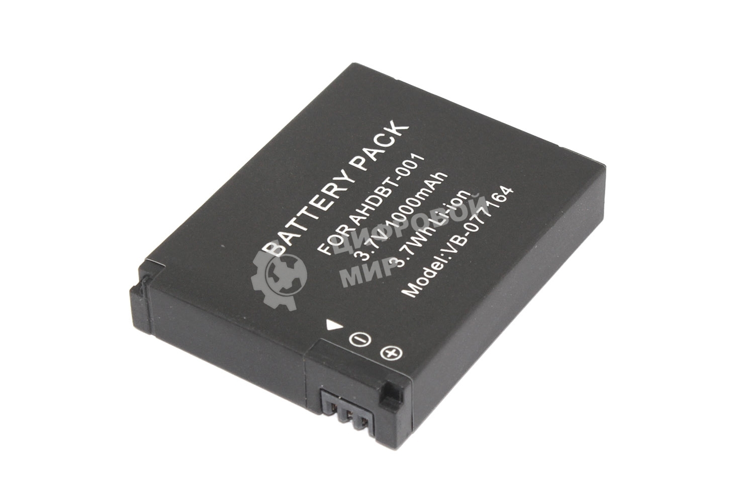 Аккумуляторная батарея для видеокамеры GoPro HD HERO, HERO2 3.7V 1000mAh Li-ion