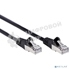 Патч-корд литой AOpen ANP522B-BK-0.5M FTP cat.5e (7/0.16) черный 0,5m