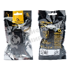 Сетевое зарядное устройство Cablexpert MP3A-PC-57, 5Вт, 1А, 1хUSB, черный, пакет