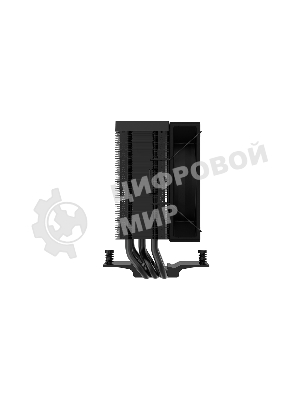 Кулер для процессора SAMA X30 (180W, 4-pin PWM, 133.5mm, 3x6mm, 1x100мм, 50.1CFM, 35.2dBA, 2600RPM, S: 1851/1700/1200/115X, AM5/AM4, черный)