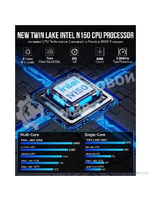 Мини ПК GMK Technology G3S/N95/16+512GB NucBox G3S/N95/16+512GB (Intel N95) 16GB+512GB, Win11 Pro