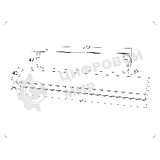 Управляемый светодиодный светильник для шинопровода Magnetic Ambrella light GL1332 BK черный IP20 18W 3000K-6400K 220V 120° 342*25*112 (Без ПДУ)