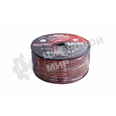 Кабель акустический Rexant 2х1,50 мм², красно-черный, бухта 100 м