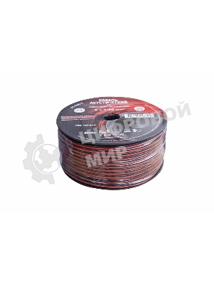 Кабель акустический Rexant 2х1,50 мм², красно-черный, бухта 100 м