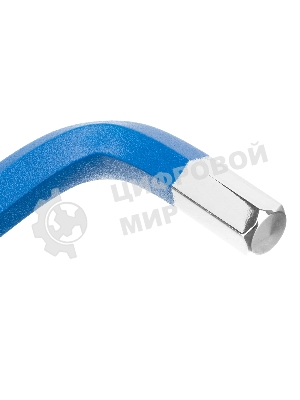 Набор ключей Gross 16400 имбусовых hex 1.5–10мм s2 9шт магнит экстра-длин. с шаром хром/краска