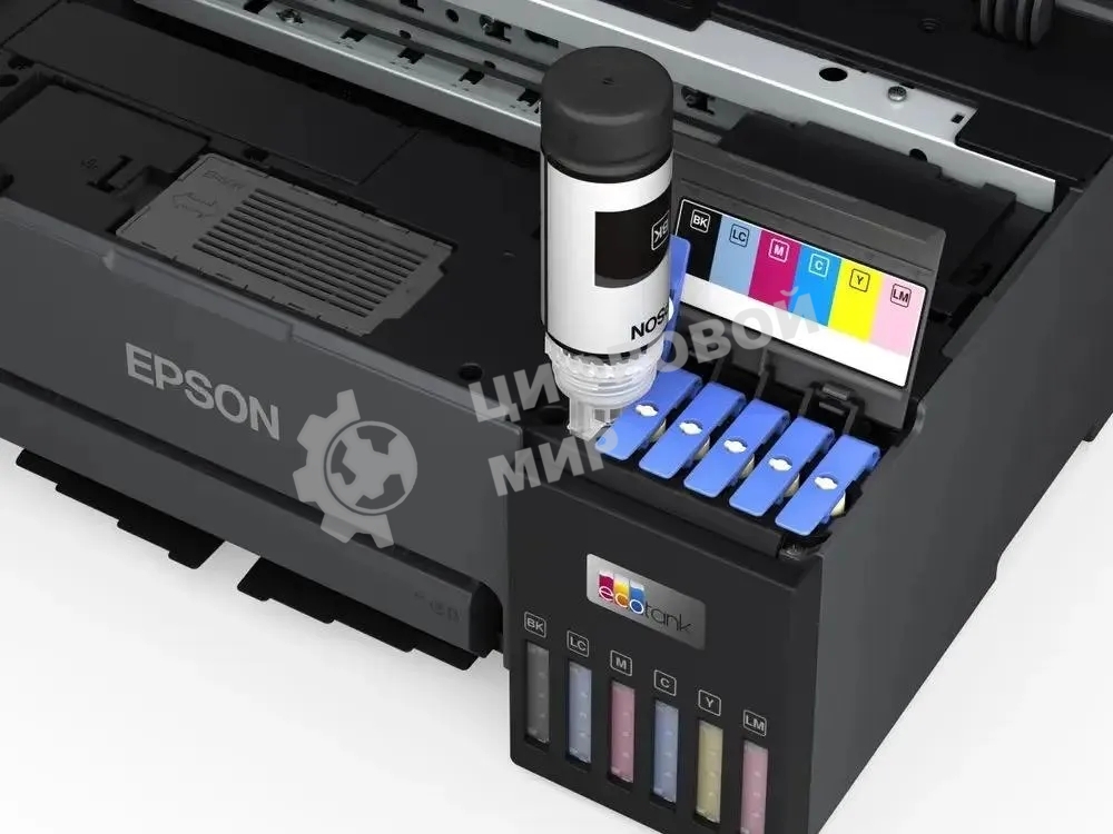 Принтер струйный Epson L8050 (C11CK37405/C11CK37402/C11CK37504/C11CK37507/C11CK37506), A4, цветное, печ. до 8 стр/мин., 1440 x 5760 dpi, USB, Wi-Fi