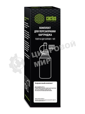 Тонер Cactus CS-RK-CE285A черный туба 85гр. с чипом для принтера HP LJ P1005/M1120/P1606w; Pro M125nw/M127fw/