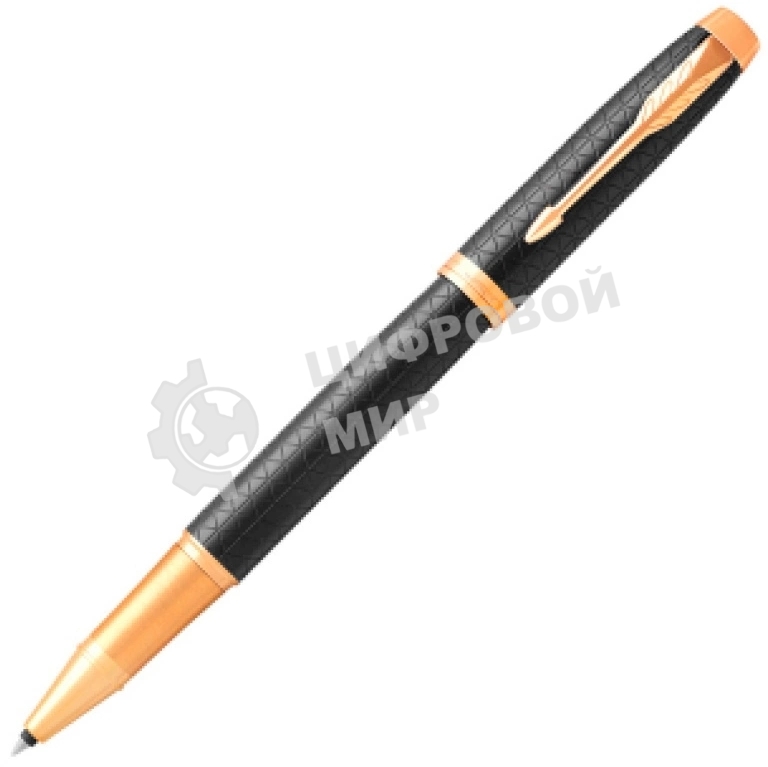 Ручка роллер Parker IM Premium T323 (CW1931660) Black GT, F, черные чернила, подарочная коробка