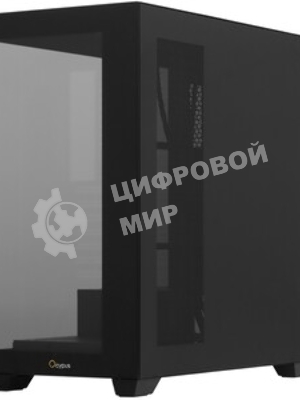 Компьютерный корпус Ocypus Gamma C72 BK ATX/win/black/no PSU/Tempered Glass