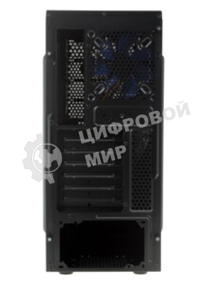 Компьютерный корпус Deepcool TESSERACT BF (DP-CCATX-TSRBFBK), без БП, черно-синий, ATX, видеокарта до 310мм, высота кулера для процессора до 165мм, 7 слотов расширения, 2 отсека 5.25