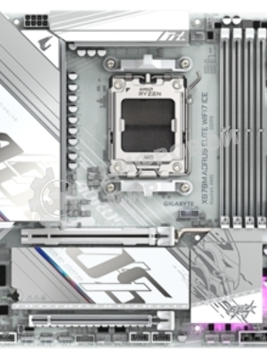 Материнская плата Gigabyte X870 A ELITE WIFI7, AM5, AMD X870, 4xDDR5, 4xSATA, 4xM.2, 1xPCI-E 5.0 x16, 1xPCI-E 4.0 x4, 1xPCI-E 3.0 x2, 1xHDMI, 1x 2.5Gb LAN, 4xUSB-A 3.2 Gen 1, 2xUSB-A 3.2 Gen 2, 4xUSB-A 2.0, 2xUSB-C 4.0, 2x3.5 мм, 7.1, ATX