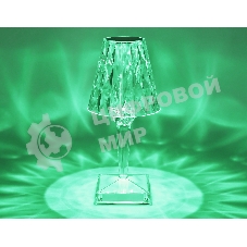 Настольная светодиодная лампа Ambrella light DE8057 CL прозрачный LED RGB 3W
