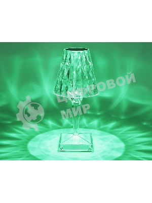 Настольная светодиодная лампа Ambrella light DE8057 CL прозрачный LED RGB 3W