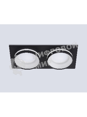 Светильник Ambrella light TN30712/2 BK черный GU5.3/2 182*92*36