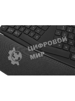 Клавиатура Logitech Ergo K860 беспроводная, Bluetooth, радиоканал, чёрный