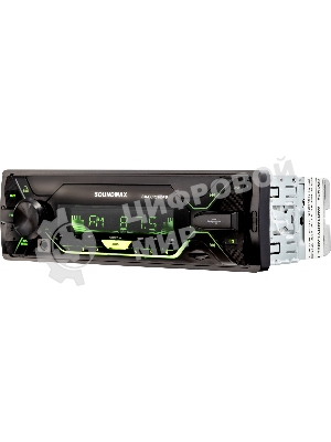 Автомагнитола Soundmax SM-CCR3185FB, 1 DIN, Bluetooth, USB Type-A, AUX