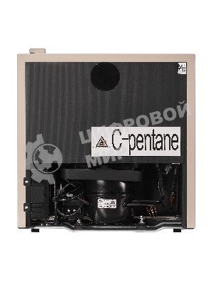 Винный шкаф Maunfeld MFWC-40SCH14 шампань, 40 л, 1 отсек, 14 бут., класс G