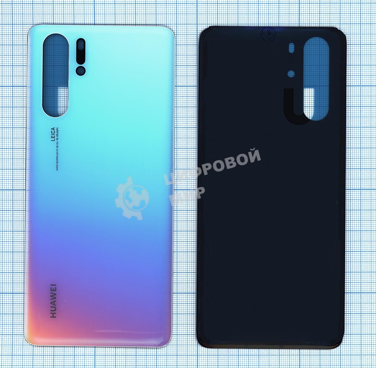 Задняя крышка для Huawei P30 Pro голубой