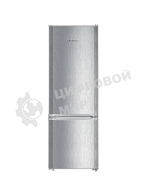 Холодильник Liebherr CUELE 2831-26 001 серебристый двухкамерный 212/53л морозилка снизу