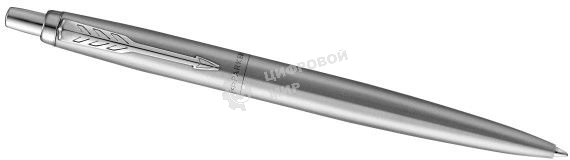 Ручка шариковая Parker Jotter Monochrome XL SE20 (CW2122756) Stainless Steel, M, синие чернила, подарочная коробка