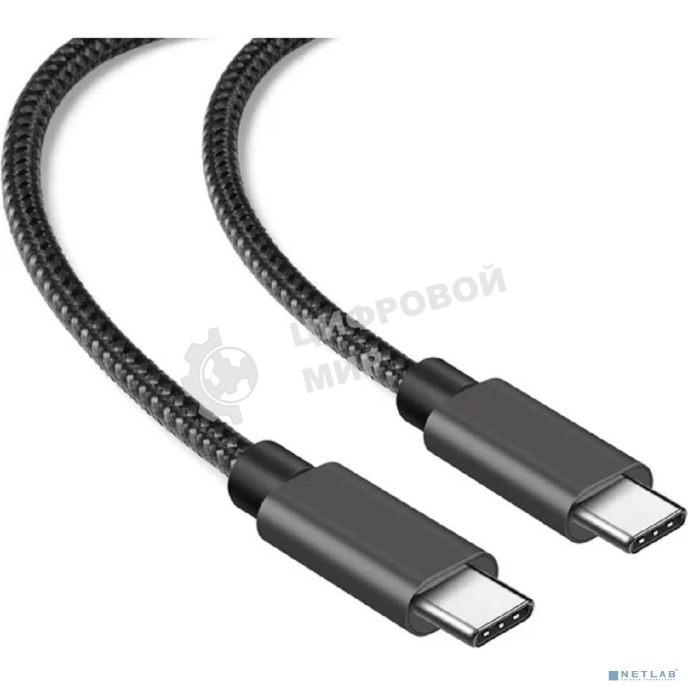 Кабель 5bites TC202-612G Type-C, CM-CM, 60W, 1.2M, серый