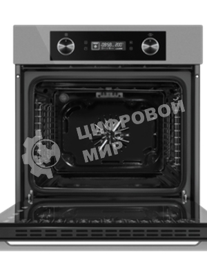 Шкаф духовой электрический Maunfeld AEOH60102S, 60л, дверца с 3 стеклами, нержавеющая сталь
