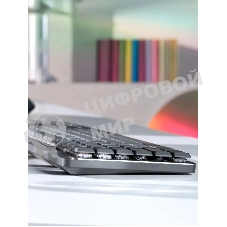 Клавиатура Logitech MX Mechanical механическая черный USB беспроводная BT/Radio slim LED (920-010766)