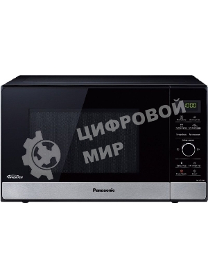 Микроволновая печь Panasonic NN-SD38HSZPE черный/серебристый, 23 л, 1000 Вт, переключатели - сенсор, поворотный механизм