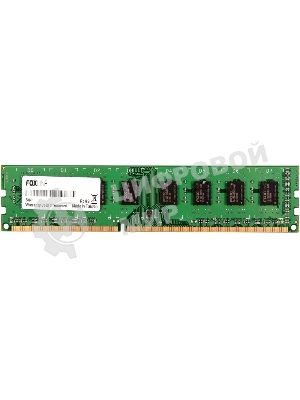 Оперативная память Foxline, DDR3L, 8GB (1x8 GB), 1600 MHz, CL11