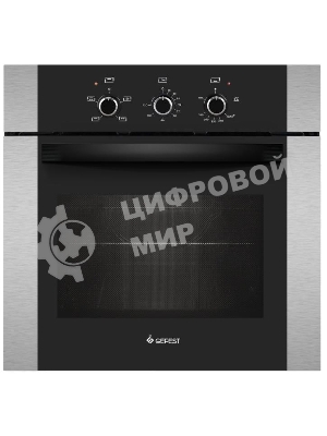 Духовой шкаф Газовый Gefest ДГЭ 621-01 Н3 нержавеющая сталь, встраиваемый