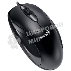 Мышь проводная Genius XScroll V3 черный, 1000 dpi, USB, кнопки - 3