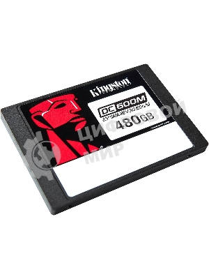 Накопитель SSD Kingston DC600M, 480Gb, SATA III, 2.5