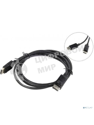 Кабель соединительный DP-DP 1.2V 4K@60Hz 2м Telecom CG712-2M