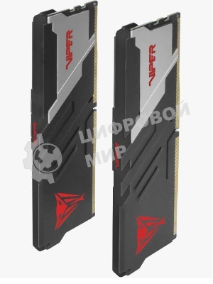 Оперативная память Patriot Viper Venom, DDR5, 32GB (2x16GB), 6800MHz, CL34, DIMM, с радиатором, черный