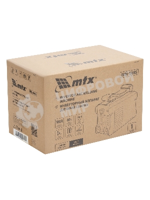 Инверторный аппарат дуговой сварки MTX MMA-180BS, 180 А, ПВ 60%