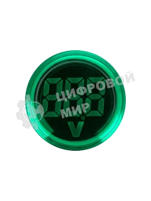 Индикатор значения напряжения Rexant зеленый VD22 70-500 В