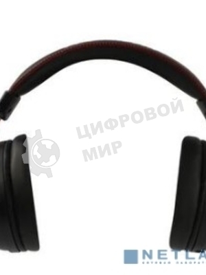 Гарнитура Redragon Diomedes чёрный/красный, проводная, USB / mini jack 3.5 мм