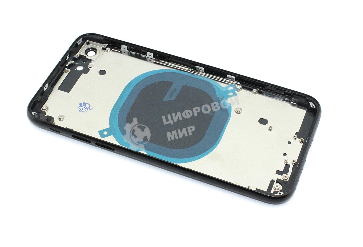 Задняя крышка (корпус) в сборе с рамкой для Apple iPhone SE2 черный
