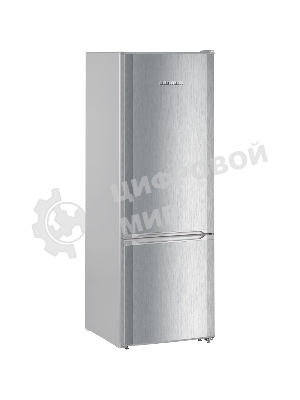 Холодильник Liebherr CUELE 2831-26 001 серебристый двухкамерный 212/53л морозилка снизу